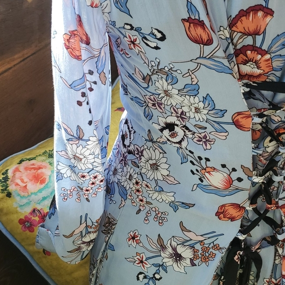 Maeve Anthropologie Midi Floral Dress - Picture 11 of 16